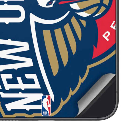 NBA New Orleans Pelicans Large Logo Galaxy S24 Plus Skin
