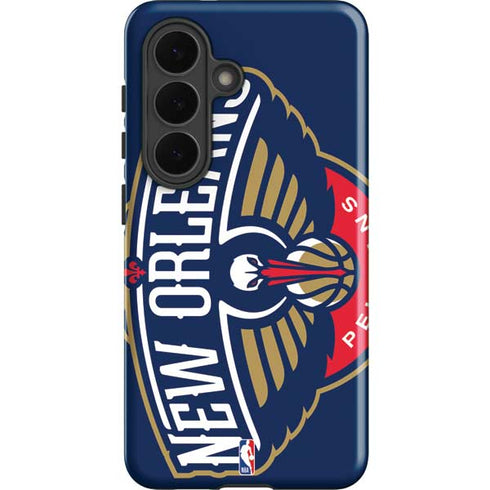 NBA New Orleans Pelicans Large Logo Galaxy S26 Plus Impact Case