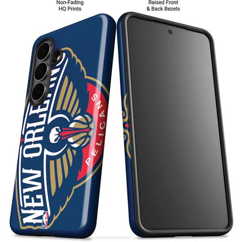 NBA New Orleans Pelicans Large Logo Galaxy S26 Plus Impact Case