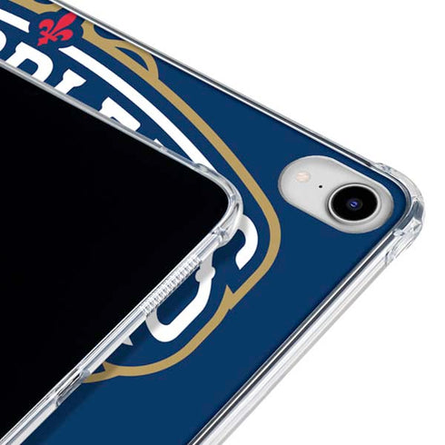 NBA New Orleans Pelicans Large Logo iPad 11th Gen (2025) Clear Case