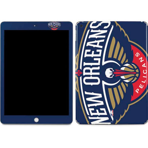 NBA New Orleans Pelicans Large Logo Apple iPad Skin
