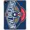 NBA New Orleans Pelicans Large Logo iPad Pro 11in (2024) Clear Case