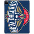 NBA New Orleans Pelicans Large Logo iPad Pro 11in (2024) Clear Case