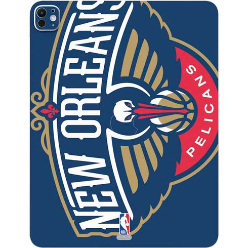 NBA New Orleans Pelicans Large Logo iPad Pro 13in M4 (2024) Skin