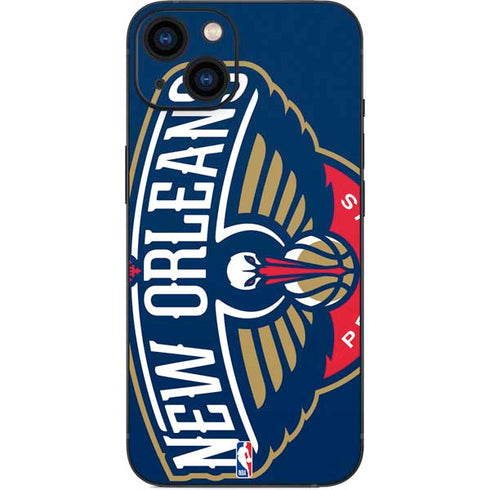 NBA New Orleans Pelicans Large Logo iPhone Skins