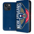 NBA New Orleans Pelicans Large Logo iPhone 15 Folio Case