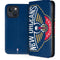 NBA New Orleans Pelicans Large Logo iPhone 15 Plus Folio Case