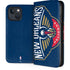 NBA New Orleans Pelicans Large Logo iPhone 15 Plus Folio Case