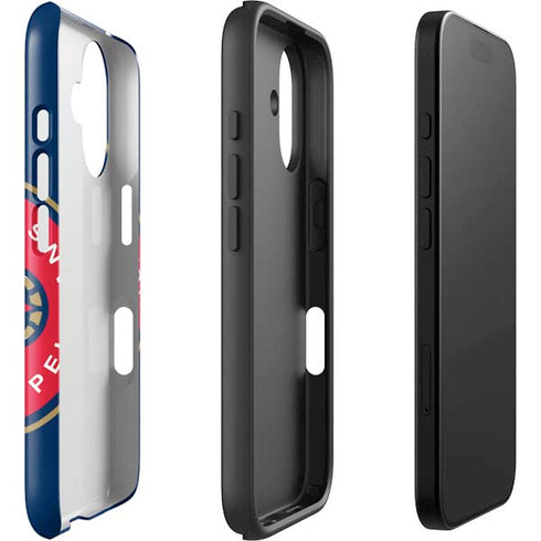 NBA New Orleans Pelicans Large Logo iPhone 16 Impact Case