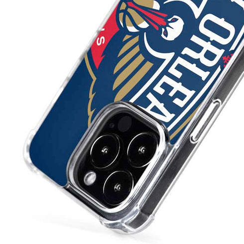 NBA New Orleans Pelicans Large Logo iPhone 16 Pro Max MagSafe Case