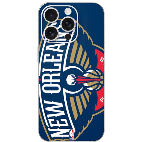 NBA New Orleans Pelicans Large Logo iPhone 16 Pro Skin
