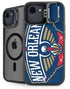 NBA New Orleans Pelicans Large Logo iPhone 16e Kickstand Case