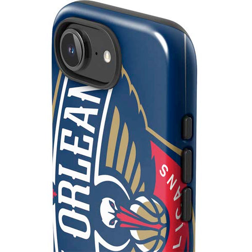 NBA New Orleans Pelicans Large Logo iPhone 16e Impact Case
