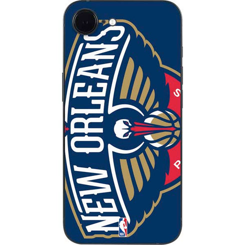 NBA New Orleans Pelicans Large Logo iPhone 16e Skin