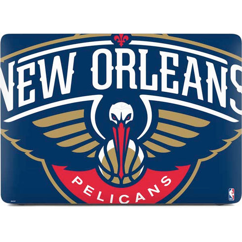 NBA New Orleans Pelicans Large Logo Apple MacBook Air Skin