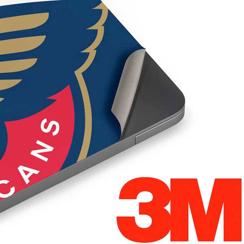 NBA New Orleans Pelicans Large Logo Apple MacBook Air Skin