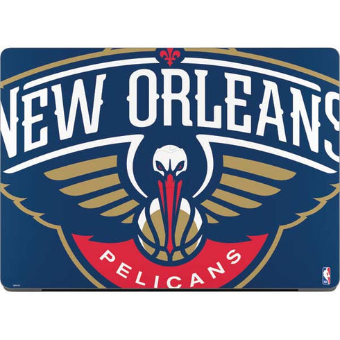 NBA New Orleans Pelicans Large Logo Apple MacBook Pro 14-inch Skin