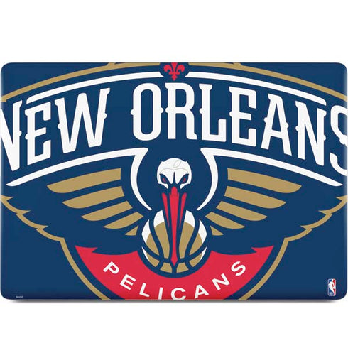 NBA New Orleans Pelicans Large Logo MacBook Skins