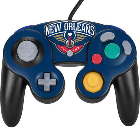 NBA New Orleans Pelicans Large Logo Nintendo Skins