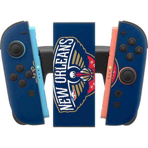 NBA New Orleans Pelicans Large Logo Nintendo Switch 2 (2025) Joy-Con Controller Skin