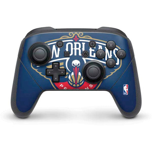 NBA New Orleans Pelicans Large Logo Nintendo Skins
