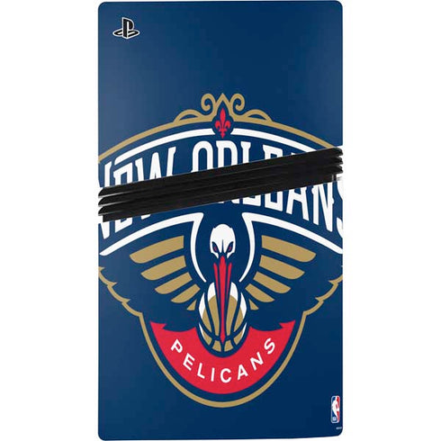 NBA New Orleans Pelicans Large Logo PS5 Pro Bundle Skin