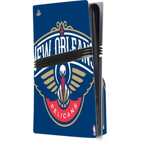NBA New Orleans Pelicans Large Logo PlayStation PS5 Skins