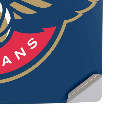 NBA New Orleans Pelicans Large Logo PS5 Pro Disk Console Skin