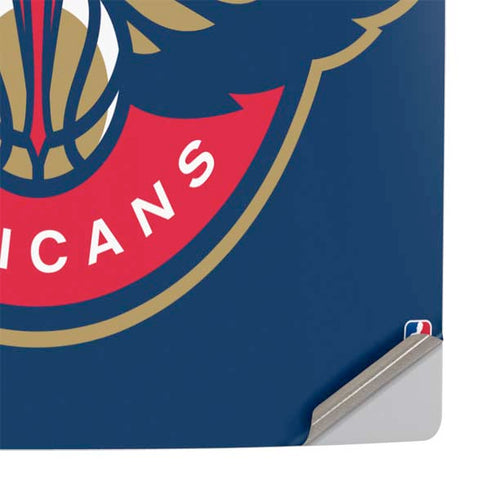 NBA New Orleans Pelicans Large Logo PS5 Slim Digital Edition Console Skin
