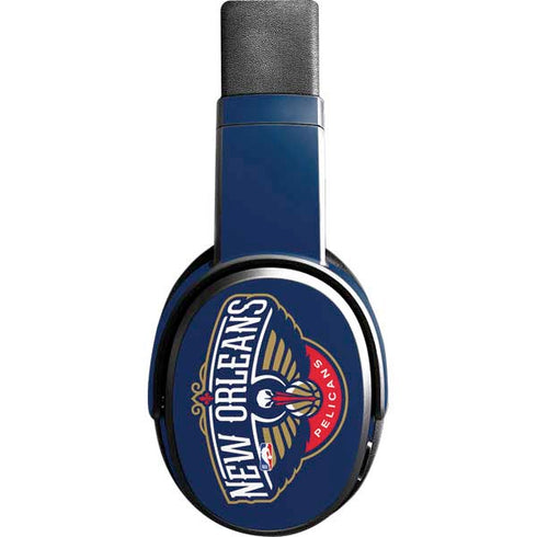 NBA New Orleans Pelicans Large Logo Skullcandy Crusher Wireless Skin