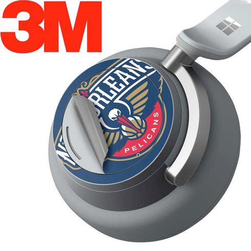 NBA New Orleans Pelicans Large Logo Surface Headphones Skin