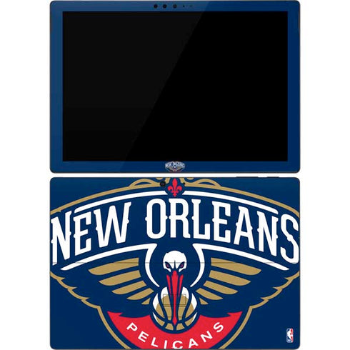 NBA New Orleans Pelicans Large Logo Surface Pro 7 Skin