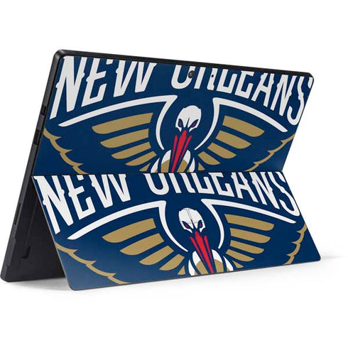 NBA New Orleans Pelicans Large Logo Surface Pro 7 Skin