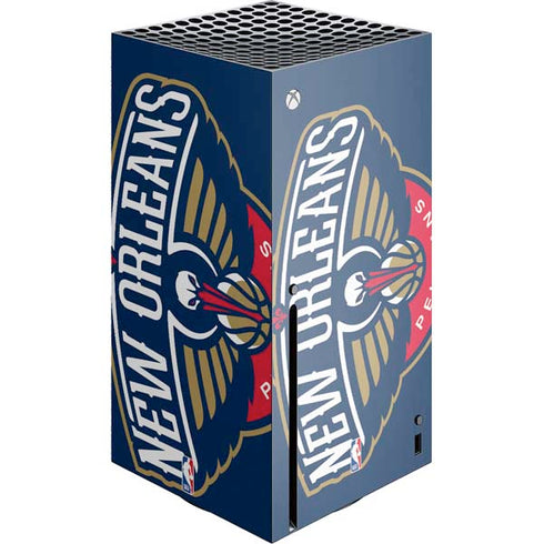 NBA New Orleans Pelicans Large Logo Xbox Series X Skins