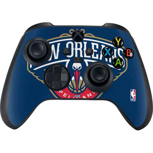 NBA New Orleans Pelicans Large Logo Xbox Series X Skins