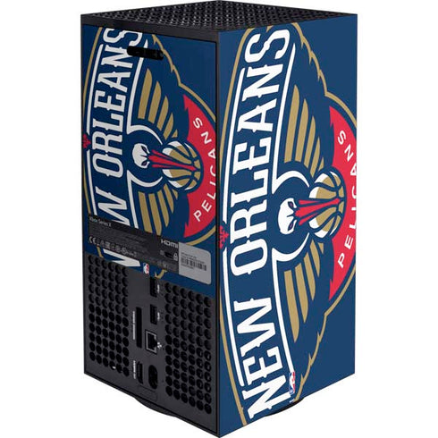 NBA New Orleans Pelicans Large Logo XBox Series X Digital Edition Bundle Skin