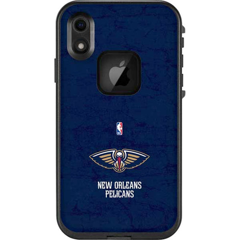 NBA New Orleans Pelicans Distressed LifeProof Fre iPhone Skin