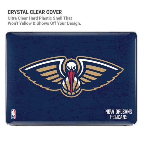NBA New Orleans Pelicans Distressed MacBook Air 13in (2020) Case plus Skin