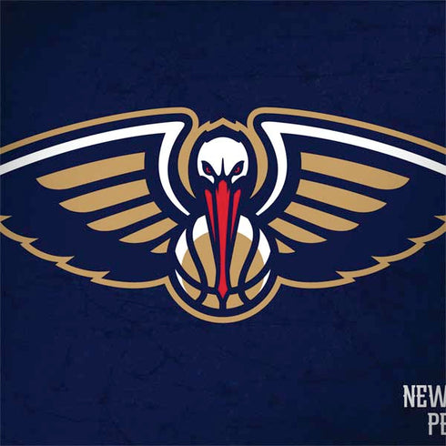 NBA New Orleans Pelicans Distressed MacBook Skins