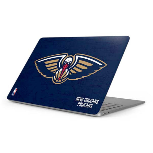 NBA New Orleans Pelicans Distressed Apple MacBook Pro 16-inch Skin