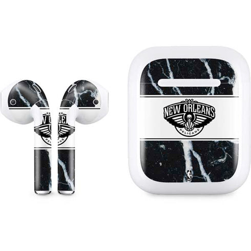 NBA New Orleans Pelicans Marble Apple AirPods Skin