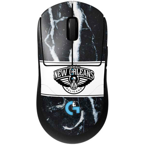 NBA New Orleans Pelicans Marble G Pro Wireless Gaming Mouse Skin