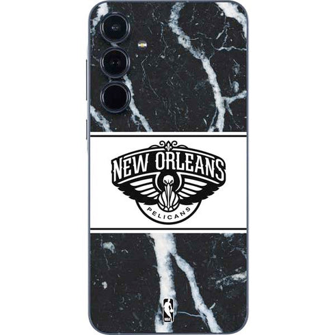 NBA New Orleans Pelicans Marble Galaxy A36 5G Skin