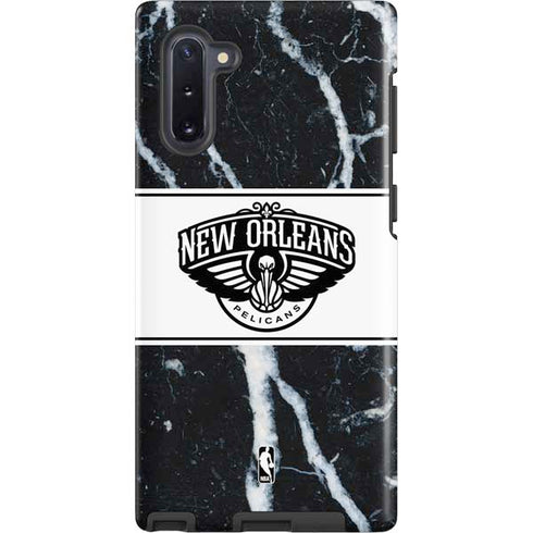 NBA New Orleans Pelicans Marble Galaxy Cases