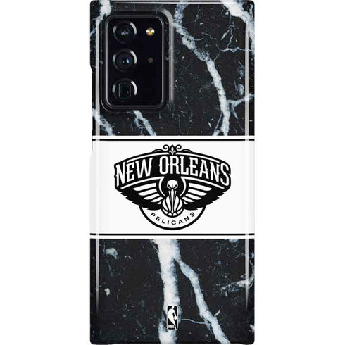 NBA New Orleans Pelicans Marble Galaxy Cases