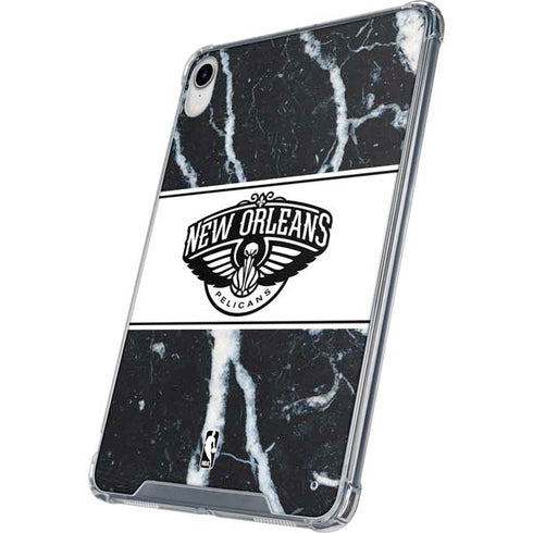 NBA New Orleans Pelicans Marble iPad 11th Gen (2025) Clear Case