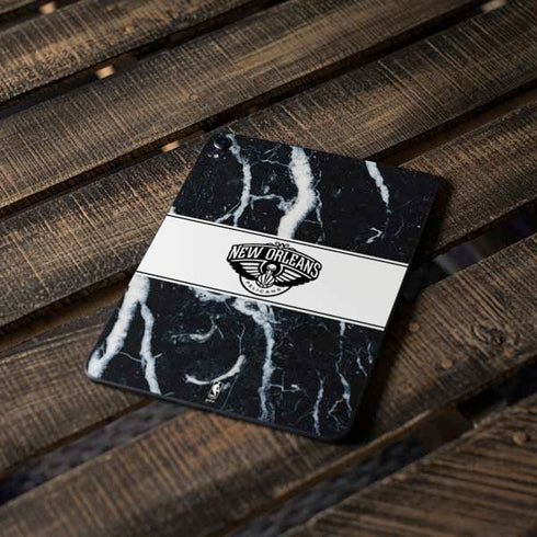 NBA New Orleans Pelicans Marble Apple iPad Pro Skin