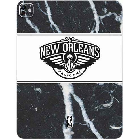 NBA New Orleans Pelicans Marble iPad Pro 13in M4 (2024) Skin