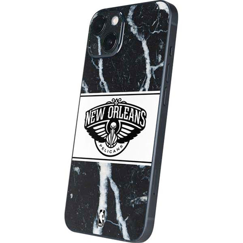 NBA New Orleans Pelicans Marble iPhone Skins