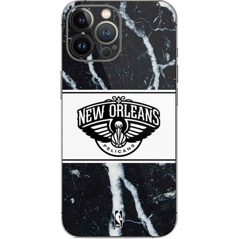 NBA New Orleans Pelicans Marble iPhone 15 Pro Max Skin